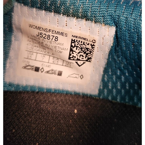 Womens Merrell Agility Peak Flex 3 Size 9.5 Athletic Shoes Capri Breeze Sneakers - Picture 7 of 8